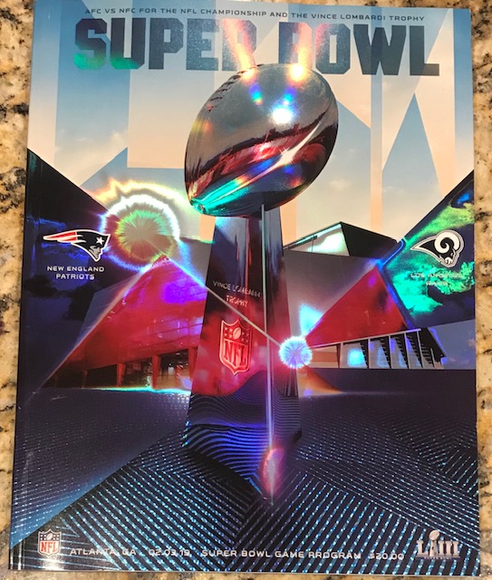 Stadium Issued Hologram - Super Bowl LIII