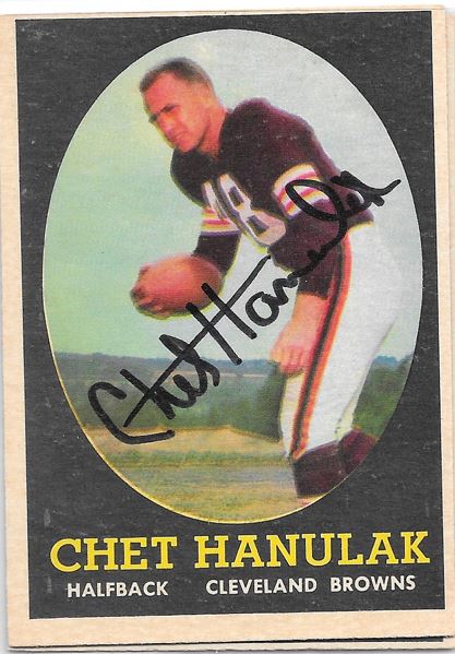 Chet Hanulak - Cleveland Browns