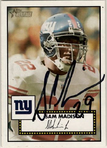 Sam Madison - New York Giants
