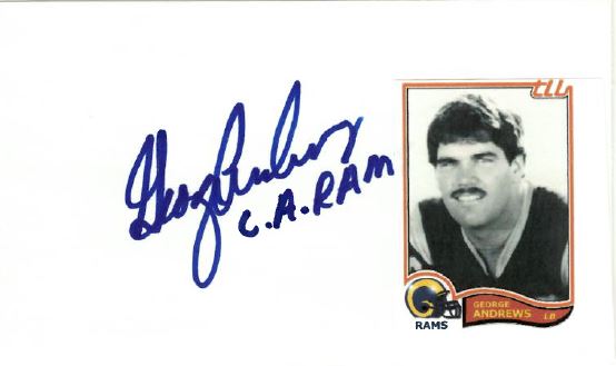 George Andrews - Los Angeles Rams