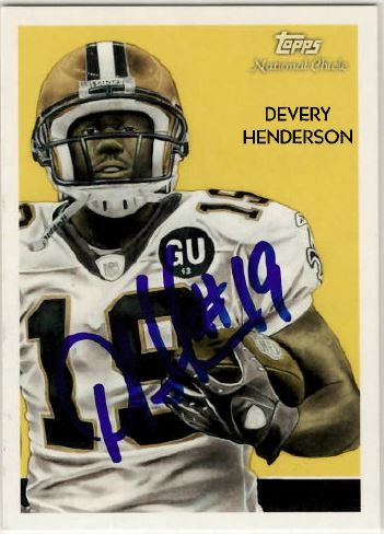 Devery Henderson - New Orleans Saints
