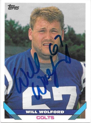 Will Wolford - Indianapolis Colts