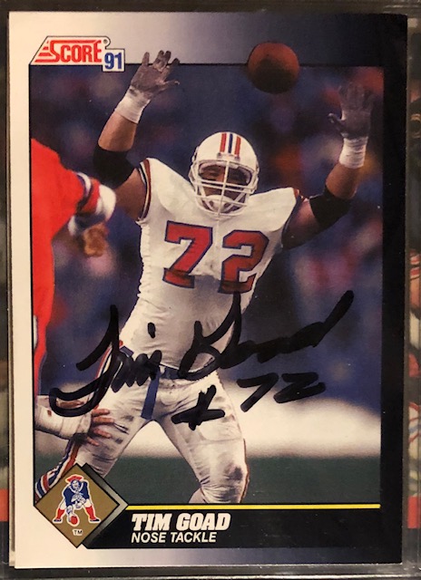 Tim Goad - New England Patriots