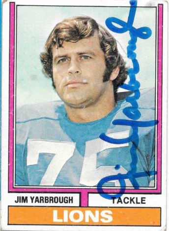 Jim Yarbrough - Detroit Lions