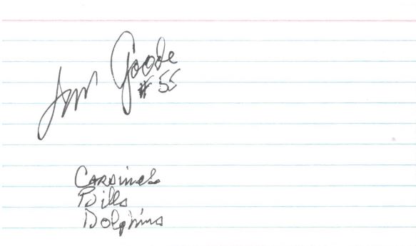 Irv Goode - St Louis Cardinals