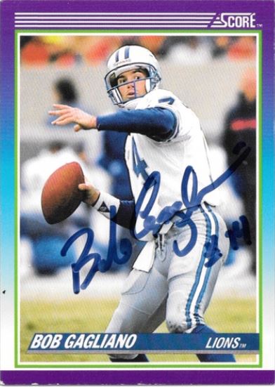 Bob Gagliano - Detroit Lions
