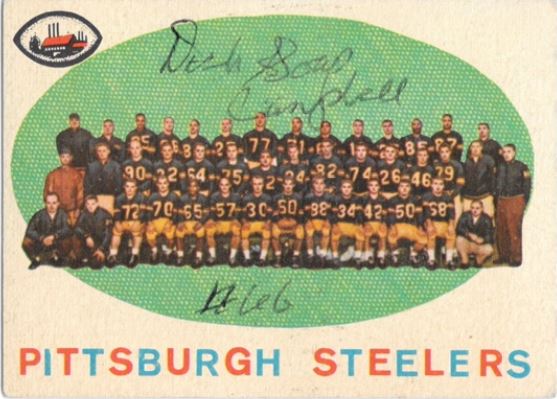 Dick Campbell - Pittsburgh Steelers