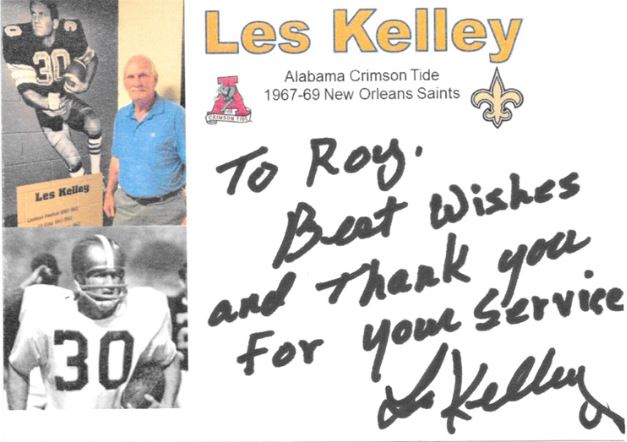 Les Kelley - New Orleans Saints
