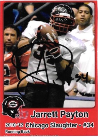 Jarrett Payton - Chicago Slaughter