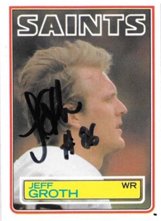 Jeff Groth - New Orleans Saints