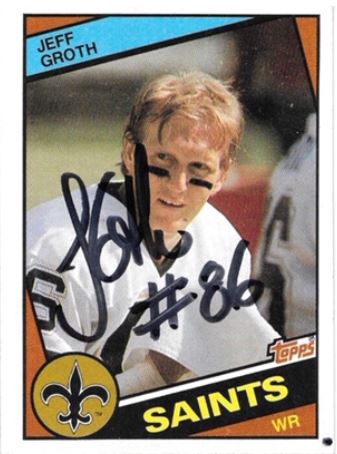 Jeff Groth - New Orleans Saints