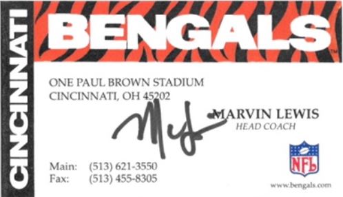 Marvin Lewis - Cincinnati Bengals