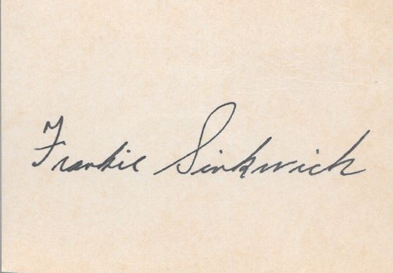 Frank Sinkwich