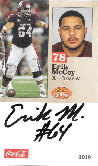 Erik McCoy - Texas A&M Aggies