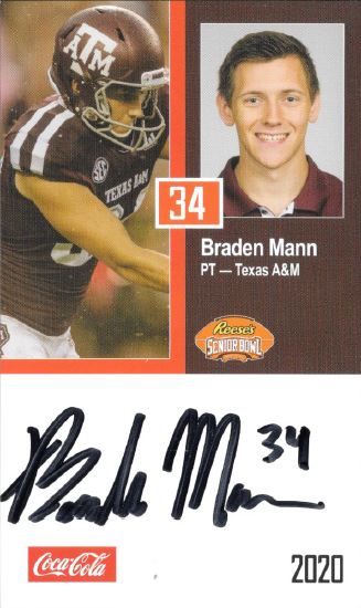 Braden Mann - Texas A&M Aggies