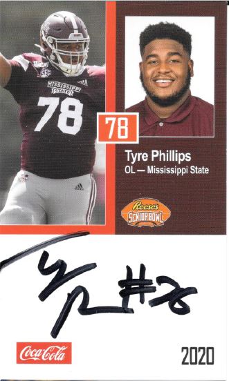 Tyre Phillips - Mississippi State Bulldogs