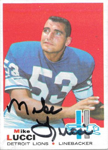 Mike Lucci - Detroit Lions