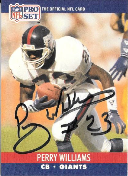 Perry Williams - New York Giants