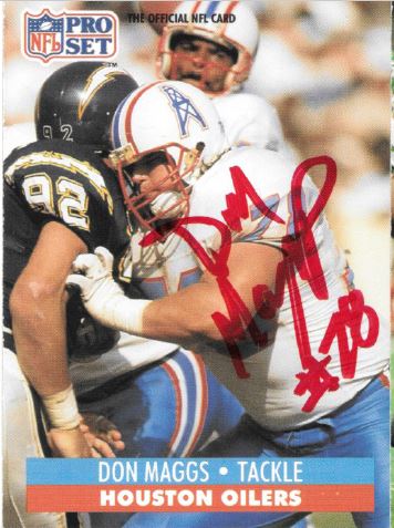 Don Maggs - Houston Oilers