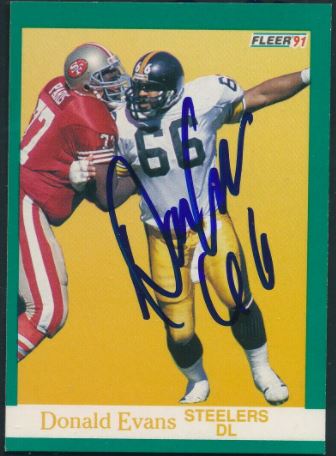 Donald Evans - Pittsburgh Steelers