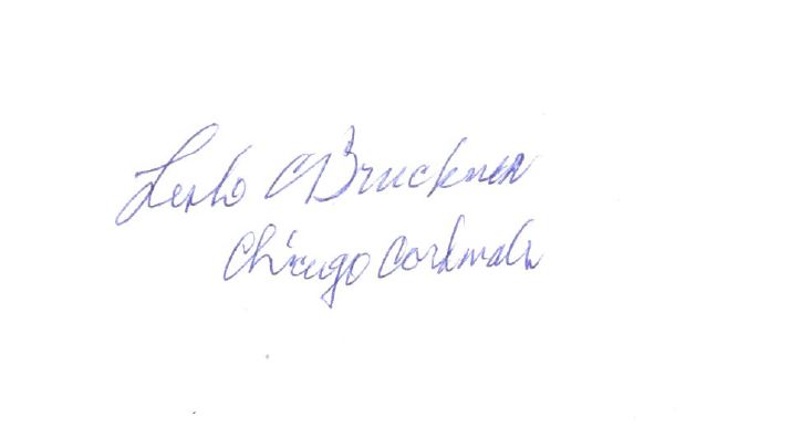 Les Bruckner - Chicago Cardinals