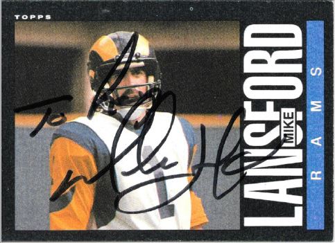 Mike Lansford - Los Angeles Rams