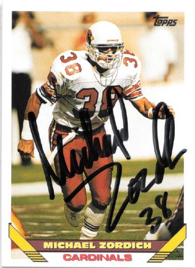 Michael Zordich - Arizona Cardinals