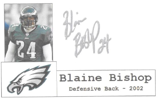 Blaine Bishop - Philadelphia Eagles