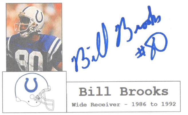 Bill Brooks - Indianapolis Colts 