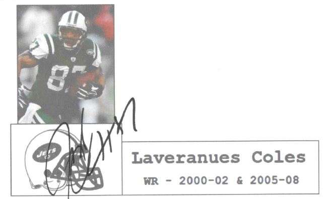 Laveranues Coles - New York Jets 