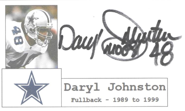 Daryl Johnston - Dallas Cowboys