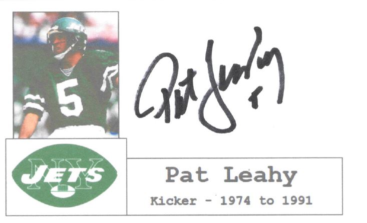 Pat Leahy - New York Jets 
