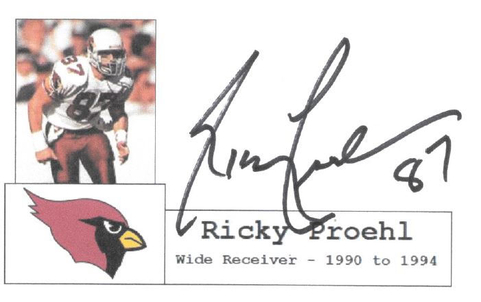 Ricky Proehl - Phoenix Cardinals 