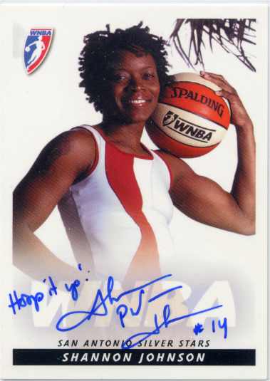 Shannon Johnson - WNBA San Antonio Stars