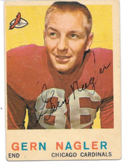 Gern Nagler - Chicago Cardinals