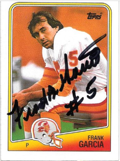 Frank Garcia - Tampa Bay Buccaneers