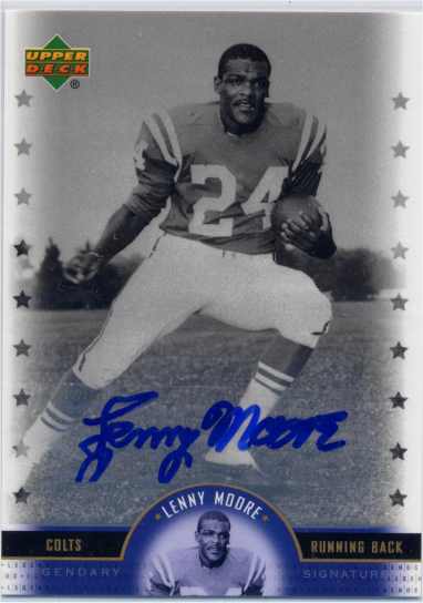 Lenny Moore HOF - Baltimore Colts
