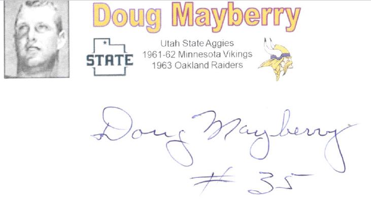 Doug Mayberry - Minnesota Vikings