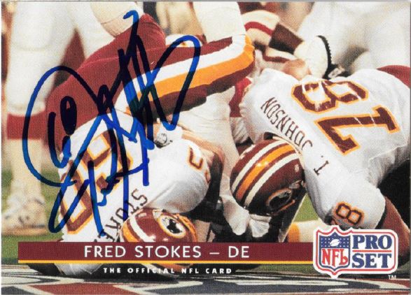 Fred Stokes - Washington Redskins