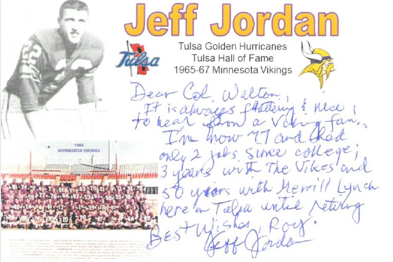 Jeff Jordan - Minnesota Vikings