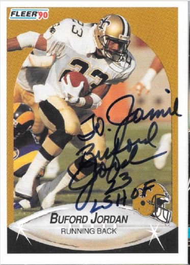 Buford Jordan - New Orleans Saints