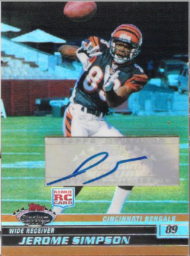 Jerome Simpson - Cincinnati Bengals