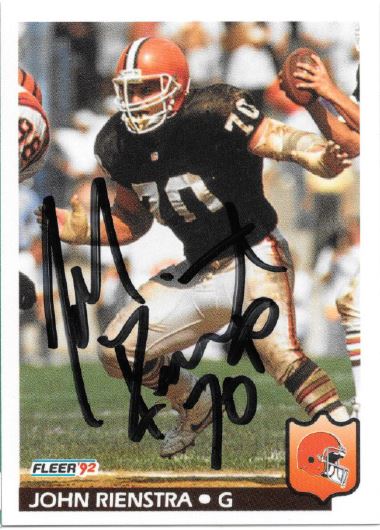 John Rienstra - Cleveland Browns