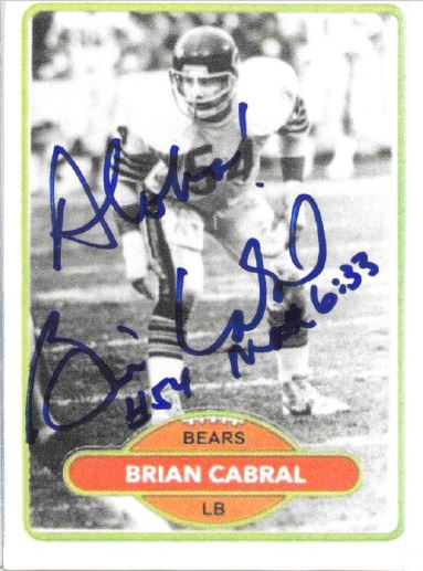 Brian Cabral - Chicago Bears
