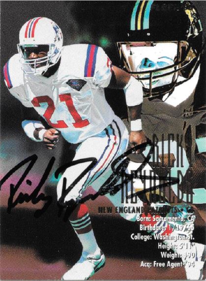 Ricky Reynolds - New England Patriots