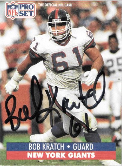 Bob Kratch - New York Giants