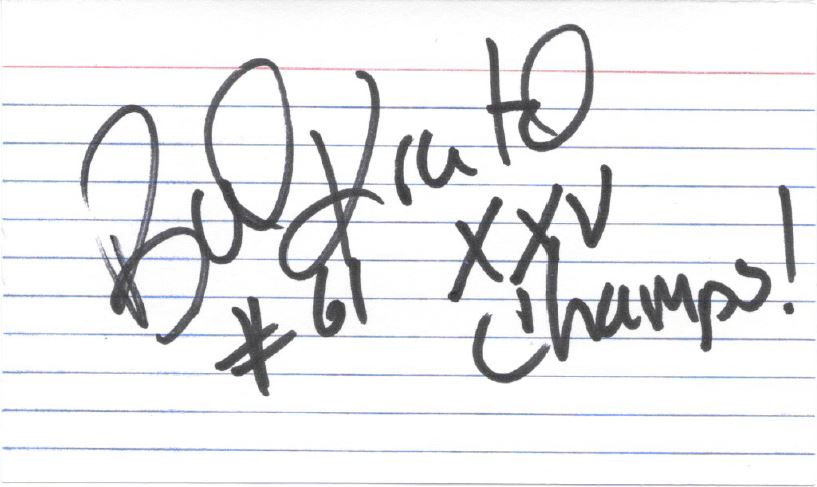 Bob Kratch - New York Giants