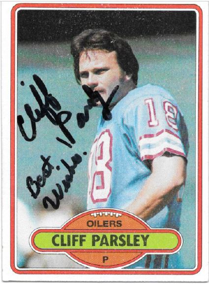 Cliff Parsley - Houston Oilers