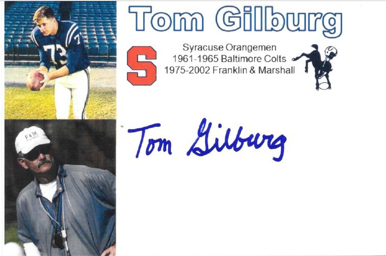 Tom Gilburg - Baltimore Colts