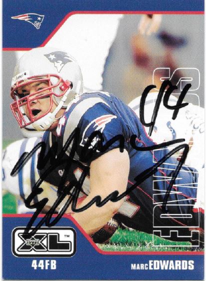 Marc Edwards - New England Patriots